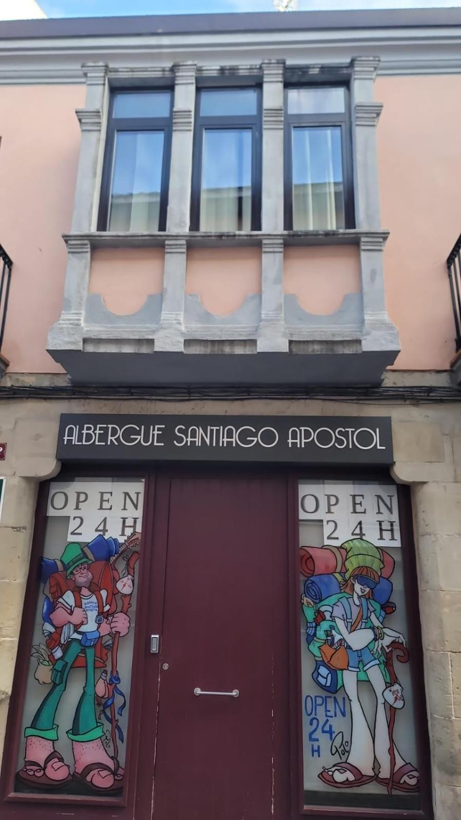לוגרוניו Albergue Santiago Apostol מראה חיצוני תמונה